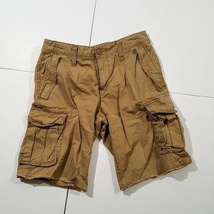 Old Navy Tan Loose Cargo Shorts size 29